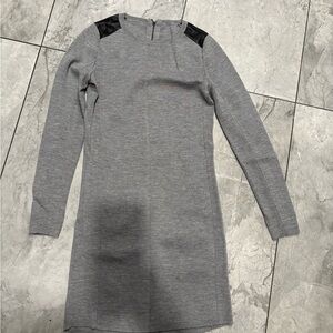armani exchange grey dress Short dress